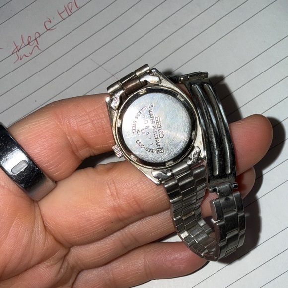 SEIKO women’s Metal Watch stainless steel , water resistant. main image 4